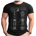 thumbnail image 1 of NASA Artemis Rocket Blueprint Adult T-Shirt-3XL, 1 of 1
