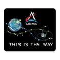 thumbnail image 1 of NASA Artemis1 Flight Path This Is The Way Mouse Pad 1/4 Thick, 1 of 2