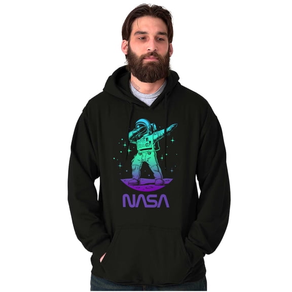 NASA Astronaut Dab on the Moon Funny Hoodie Sweatshirt Women Men Brisco Brands S