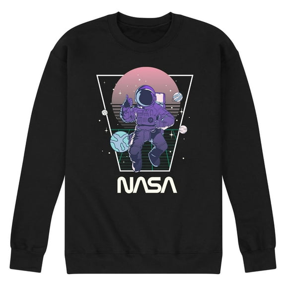 NASA Astronaut - Men's Crew Neck Fleece Pullover