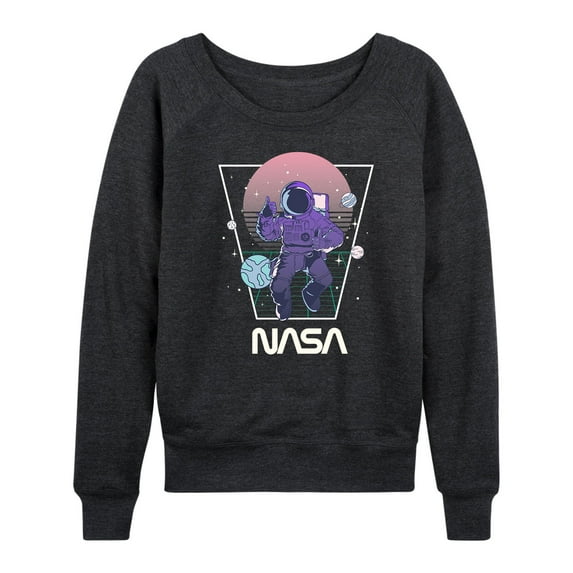 NASA - Astronaut - Women's Lightweight French Terry Long Sleeve Shirt