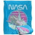 thumbnail image 1 of NASA Blanket, 50"x60", Shuttle Launch Silky Touch Sherpa Back Super Soft Throw Blanket, 1 of 6