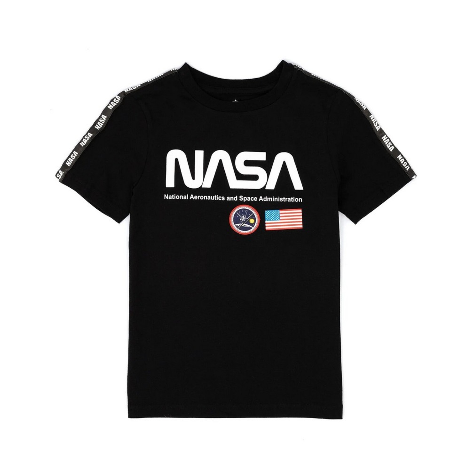 BROOKLYN VERTICAL 4 Pack Toddler NASA Print Outer Space Rocket Ship Short Sleeve T Shirt Soft Cotton Sizes 2T 4T