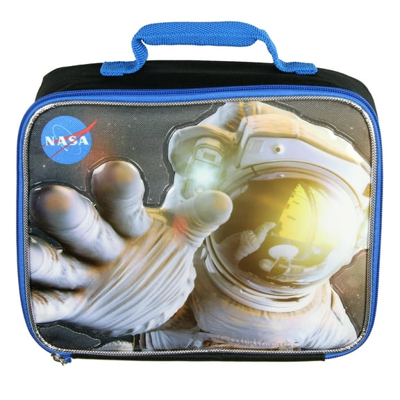 NASA Buzz Aldrin 3D Astronaut Insulated Lunch Box Bag Tote