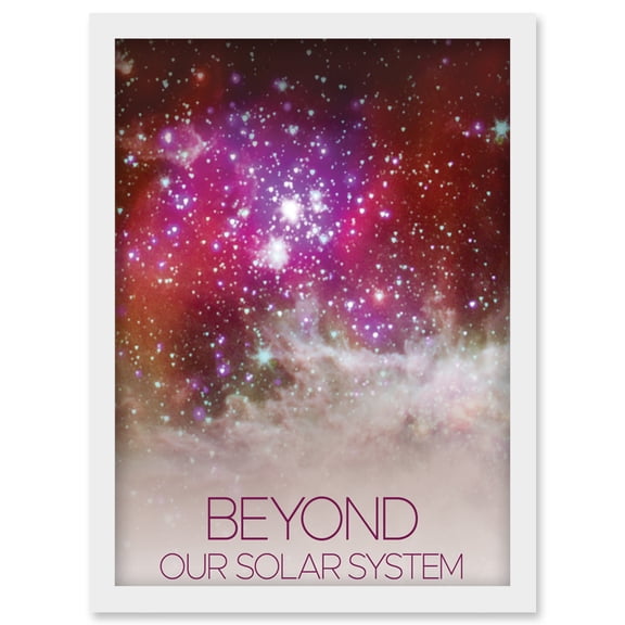 NASA Chandra Space Telescope NGC 281 Pacman Nebula Poster Artwork Framed Wall Art Print A4