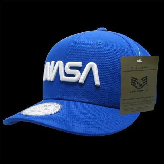 NASA Deluxe Caps, Worm, Royal