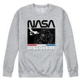 thumbnail image 1 of NASA - Dicovery Returns - Men's Crew Neck Fleece Pullover, 1 of 5