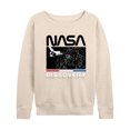 thumbnail image 1 of NASA - Discovery Returns - Women's Lightweight French Terry Long Sleeve Shirt, 1 of 5