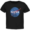 thumbnail image 1 of NASA Distressed Logo Black Toddler T-Shirt - 3T, 1 of 1