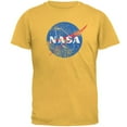 thumbnail image 1 of NASA Distressed Logo Mens T Shirt Honey 2XL, 1 of 1