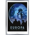 thumbnail image 1 of NASA - Europa Travel Poster Wall Poster, 22.375" x 34" Framed, 1 of 6