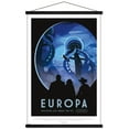 thumbnail image 1 of NASA - Europa Travel Poster Wall Poster with Magnetic Frame, 22.375" x 34", 1 of 6