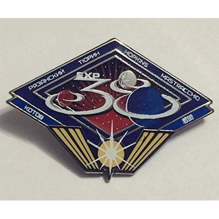 NASA Expedition 38 ISS International Space Station Mission Lapel Pin