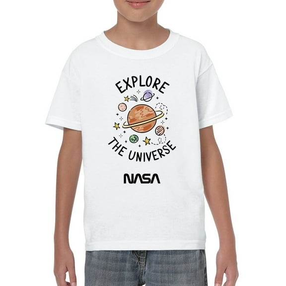 NASA Explore The Universe T-Shirt Juniors -NASA Designs,  x-Large