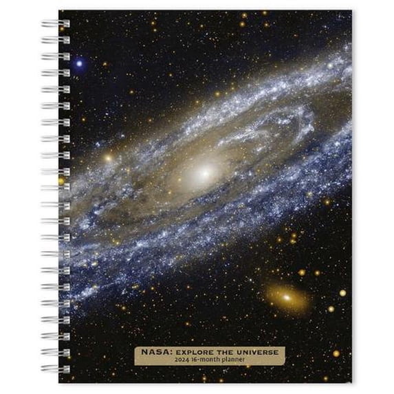NASA Explore the Universe | 2024 6x7.75" Wire-O Engagement Planner | BrownTrout