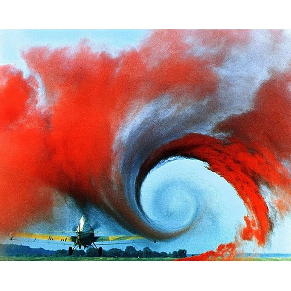NASA–FAA Wake Vortex Study at Wallops Island - 24x36 Inch Glossy Laminated Aviation Poster - Stunning Detail and Bold Colors