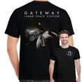 thumbnail image 1 of NASA Gateway Lunar Orbit Space Station Double Sided Adult Shirt-Large, 1 of 3