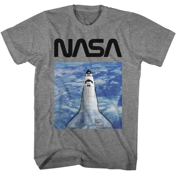 NASA High Altitude Graphite Heather Adult T-Shirt