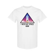 NASA I Need My Space Design Women T-Shirt, Female Large