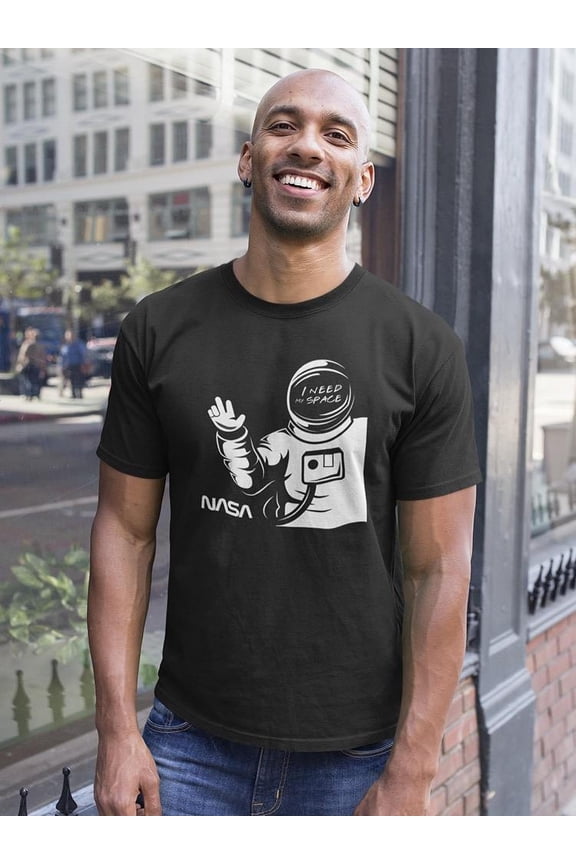 I Need My Space. Men T-Shirt, Male Small