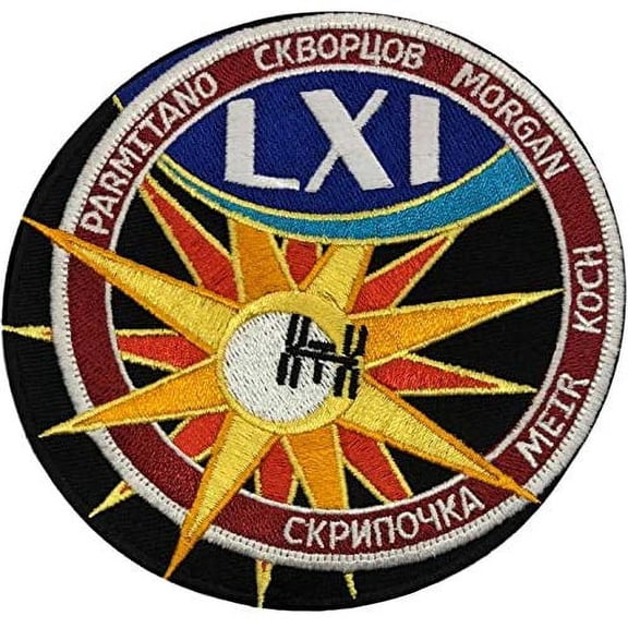 NASA ISS Expedition 61 Mission Patch