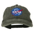 thumbnail image 1 of NASA Insignia Embroidered Pigment Dyed Cap - Black OSFM, 1 of 5