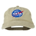 thumbnail image 1 of NASA Insignia Embroidered Pigment Dyed Cap - Khaki OSFM, 1 of 5