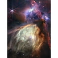thumbnail image 1 of NASA James Webb Space Telescope Rho Ophiuchi Cloud Complex Extra Large XL Wall Art Poster Print, 1 of 3
