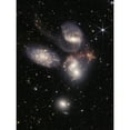 thumbnail image 1 of NASA James Webb Space Telescope Stephans Quintet NIRCam and MIRI Composite Image Five Galaxies Extra Large XL Wall Art Poster Print, 1 of 3