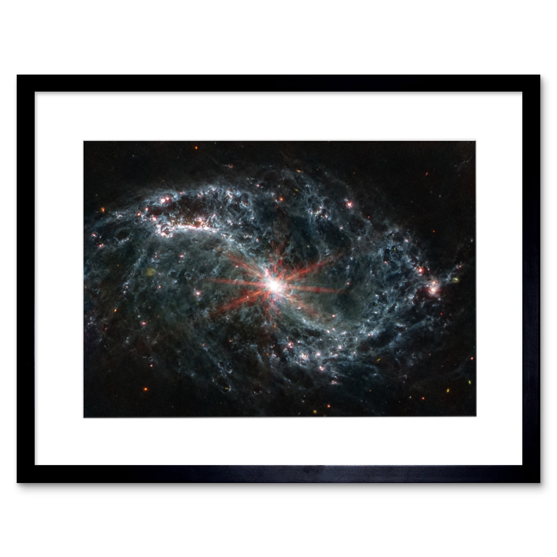 Artery8 Stampa Su Tela Premium NASA James Webb Space Telescope - Campo Profondo, 61x61 Cm