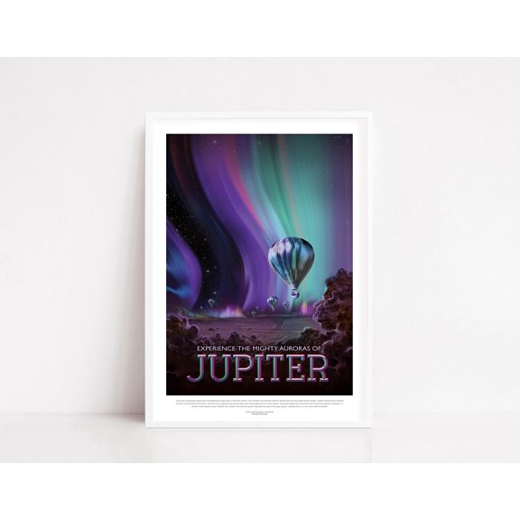 NASA Jupiter Space Planet Poster