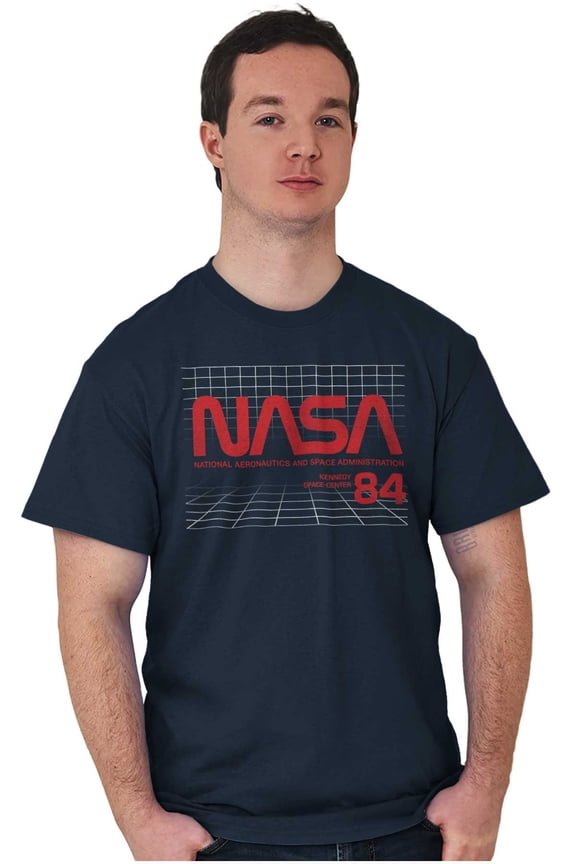 NASA Kennedy Space Center 1984 Men's Graphic T Shirt Tees Brisco Brands M