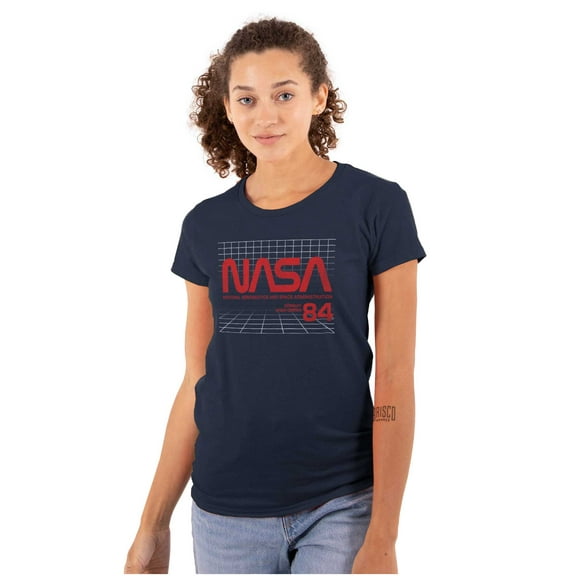NASA Kennedy Space Center 1984 Women's T Shirt Ladies Tee Brisco Brands S