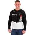 thumbnail image 1 of NASA Launch Adult Christmas Crew Sweater, XX-Large, 1 of 3