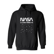 NASA Let Space Wonder You With Stars Hoodie Women -NASA Designs, Female Medium