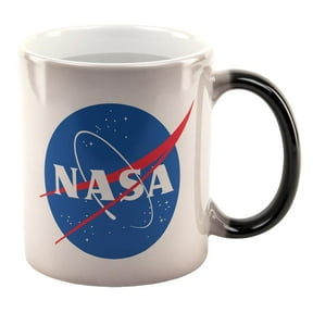 NASA Logo All Over Heat Changing Coffee Mug