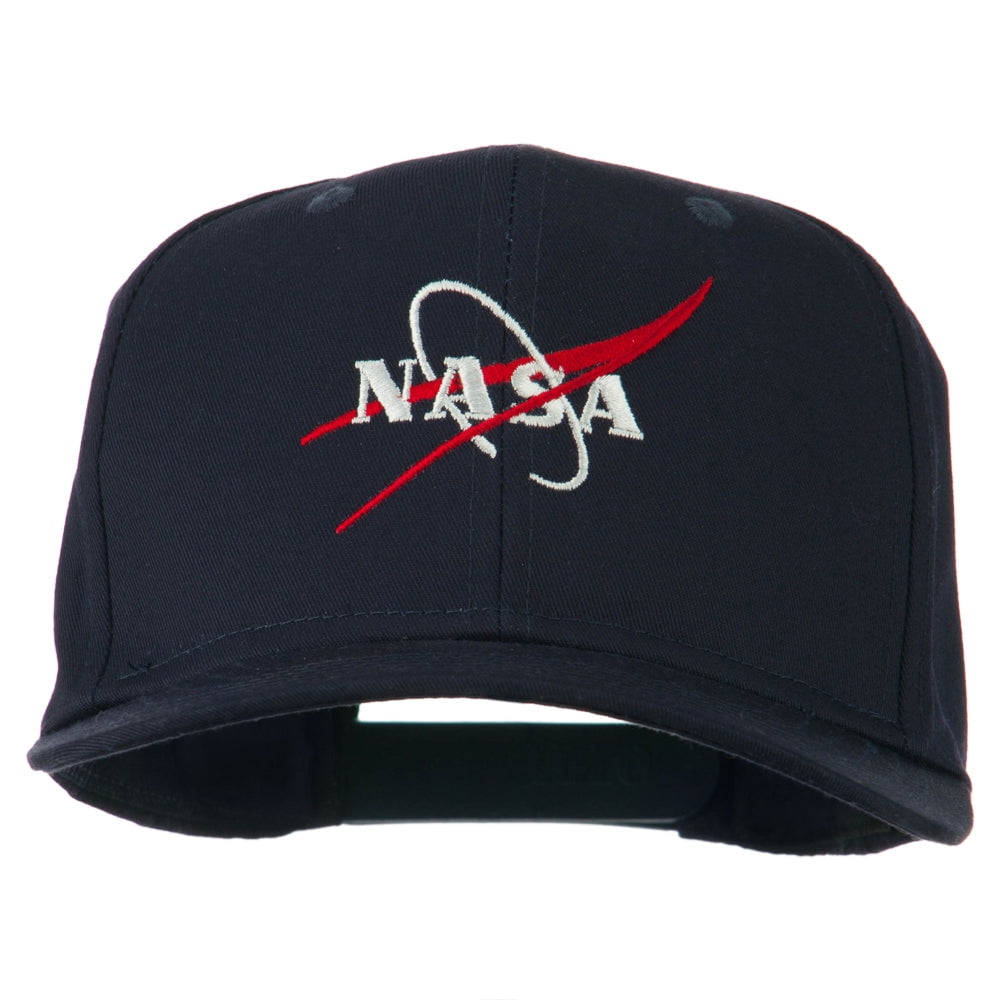 NASA Insignia Embroidered Cotton Twill Cap - Official NASA Logo Baseball Hat