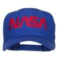 thumbnail image 1 of NASA Logo Font Embroidered Cap - Royal OSFM, 1 of 5