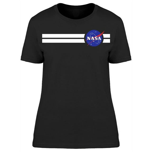 NASA Logo Nasa Women T-Shirt, Female Large