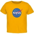 thumbnail image 1 of NASA Logo Toddler T Shirt Gold 3T, 1 of 1