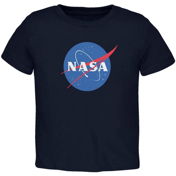 NASA Logo Toddler T Shirt Navy 2T