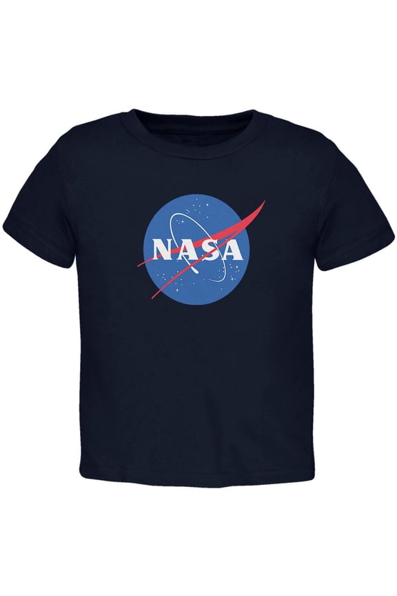 NASA Logo Toddler T Shirt Navy 2T
