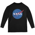 thumbnail image 1 of NASA Logo Youth Long Sleeve T Shirt Black YSM, 1 of 1