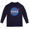 thumbnail image 1 of NASA Logo Youth Long Sleeve T Shirt Navy YMD, 1 of 1