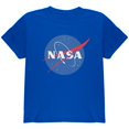 thumbnail image 1 of NASA Logo Youth T Shirt Royal YXL, 1 of 1