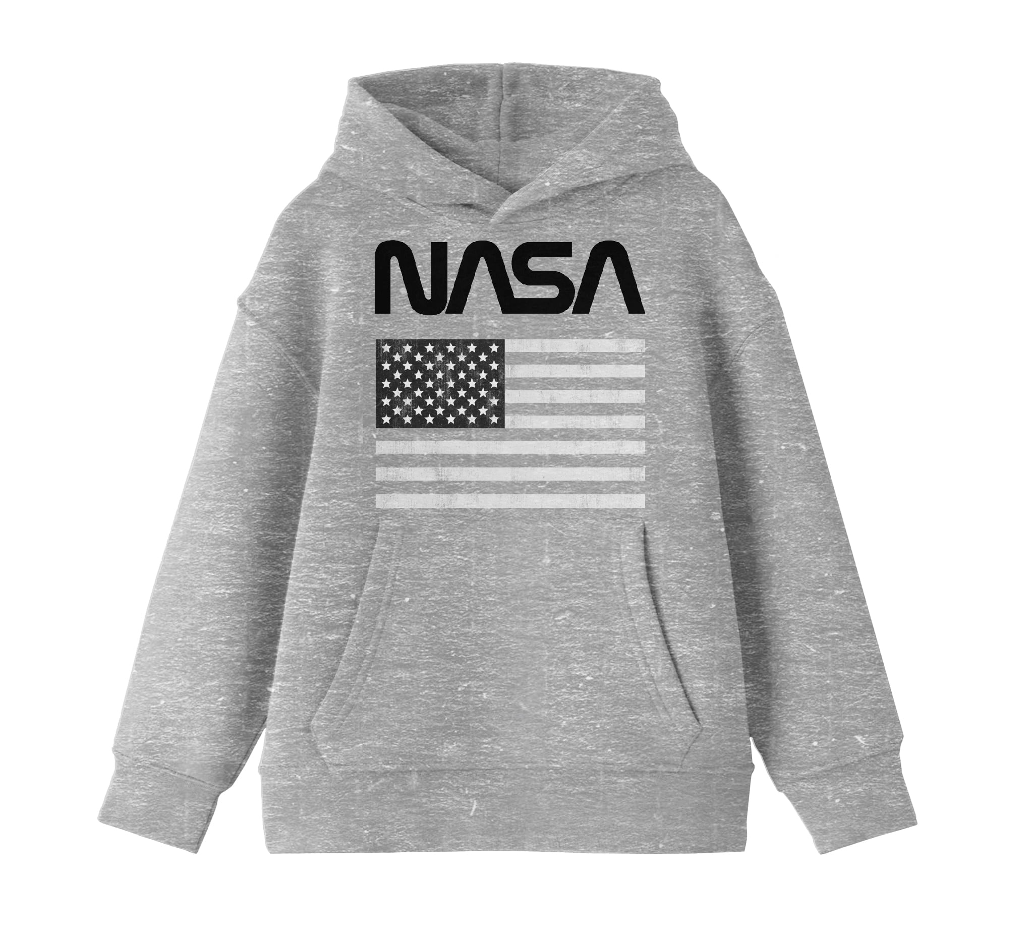 Nasa hoodie store with american flag