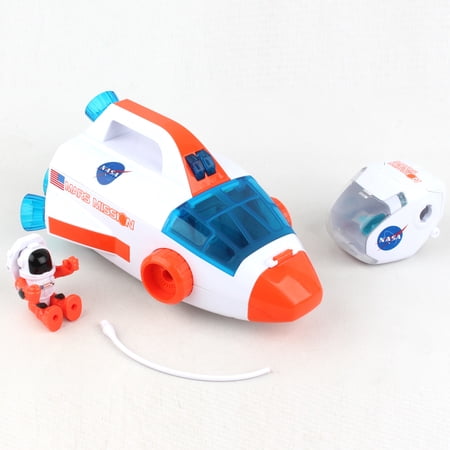 NASA Mars Mission: Mars Transporter - Playset w/ Lights & Figurine, Space Adventure Series, Daron Worldwide, Ages 3+
