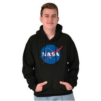 NASA Meatball Classic USA Space Logo Hoodie Sweatshirt Women Men Brisco Brands S