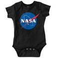 thumbnail image 1 of NASA Meatball Classic USA Space Logo Romper Boys or Girls Infant Baby Brisco Brands 12M, 1 of 7