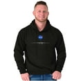 thumbnail image 1 of NASA Meatball Logo Outer Space Planet Hoodie Sweatshirt Women Men Brisco Brands S, 1 of 6
